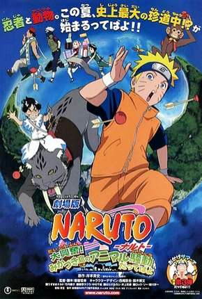 Naruto 3 - A Revolta dos Animais da Lua Crescente Legendado Download Torrent