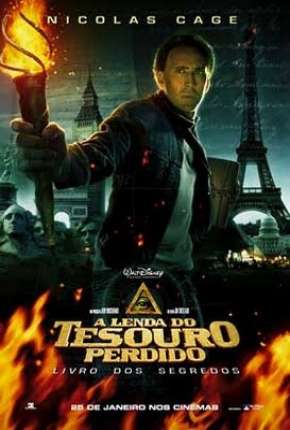 A Lenda do Tesouro Perdido - Livro dos Segredos - DVD-R Download Torrent
