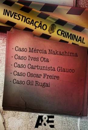 Investigação Criminal - 1ª Temporada Download Torrent