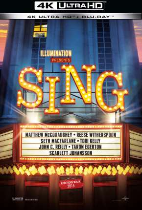 Sing - Quem Canta Seus Males Espanta - 4K Download Torrent