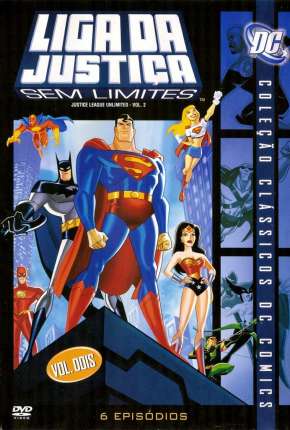 Liga da Justiça Sem Limites 1ª até 5ª Temporada Download Torrent