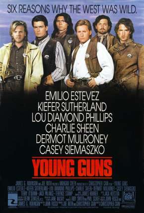 Os Jovens Pistoleiros - Young Guns Download Torrent